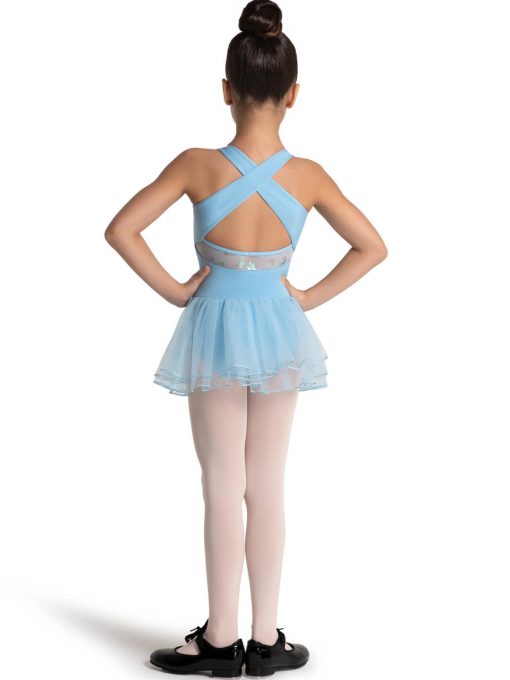 Butterfly Monach Tutu Dress - Light Blue - Image 2