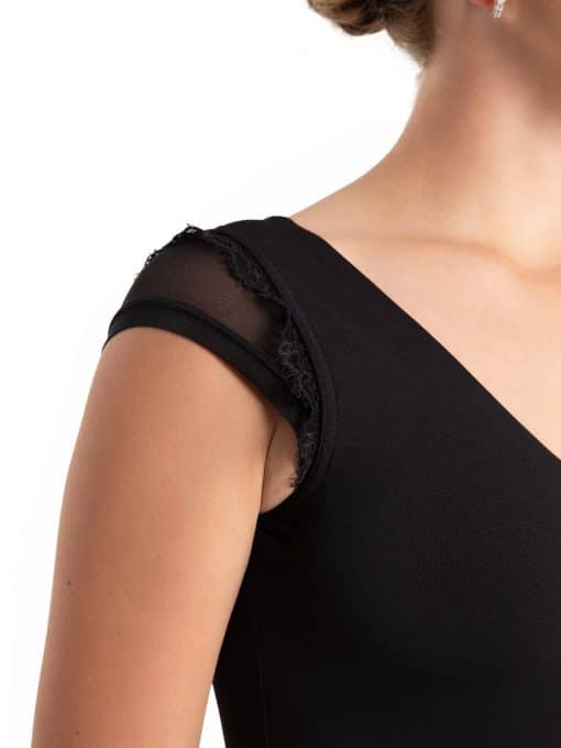 Coastal Cap Sleeve Leotard - Light Blue - ADULT - Image 4