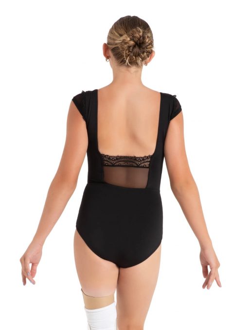 Coastal Cap Sleeve Leotard - Light Blue - ADULT - Image 3