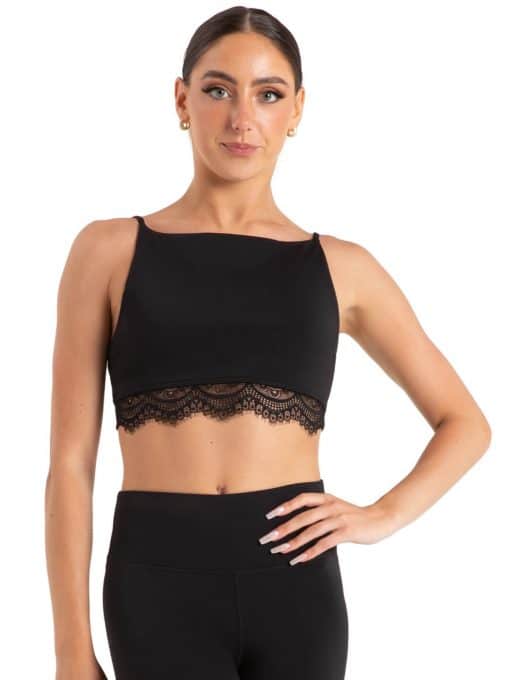 Ocean Breeze Bra Top - Black - ADULT