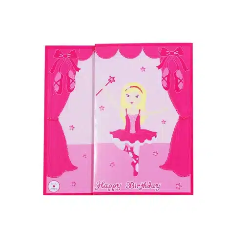 Birthday Ballerina Mini Card