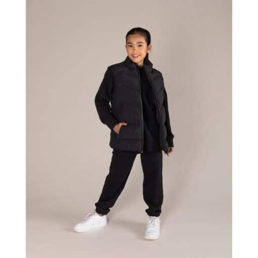 Jax Puffer Vest - Black - ADULT - Image 3