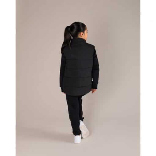 Jax Puffer Vest - Black - CHILD - Image 5