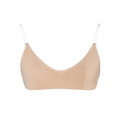 Clear Back Bra - Wheat - CHILD