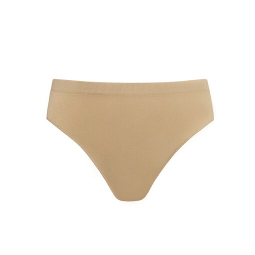 Seamless High Cut Brief - Wheat - CHILD