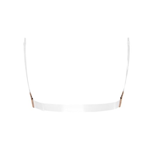 Clear Back Bra With Cups - Tan - ADULT - Image 2