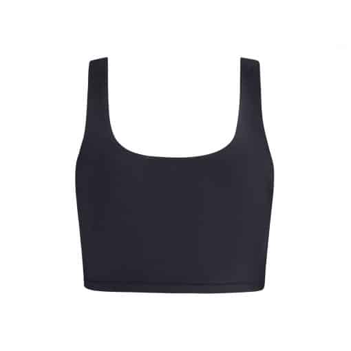 Tori Crop Singlet - Black - CHILD - Image 2