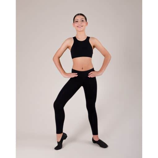 Tate Crop Top - Black - CHILD - Image 3