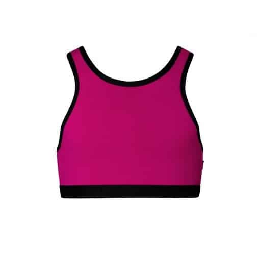Tate Crop Top - Mulberry - CHILD
