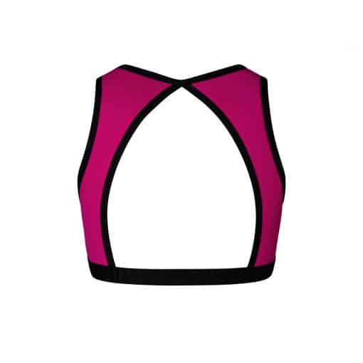 Tate Crop Top - Mulberry - CHILD - Image 2