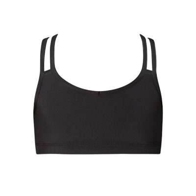 Roxy Crop Top - Black - CHILD