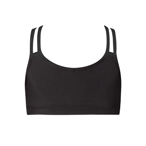 Roxy Crop Top - Black - CHILD