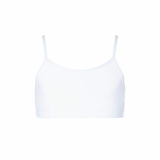 Teagan Crop Top - White - CHILD
