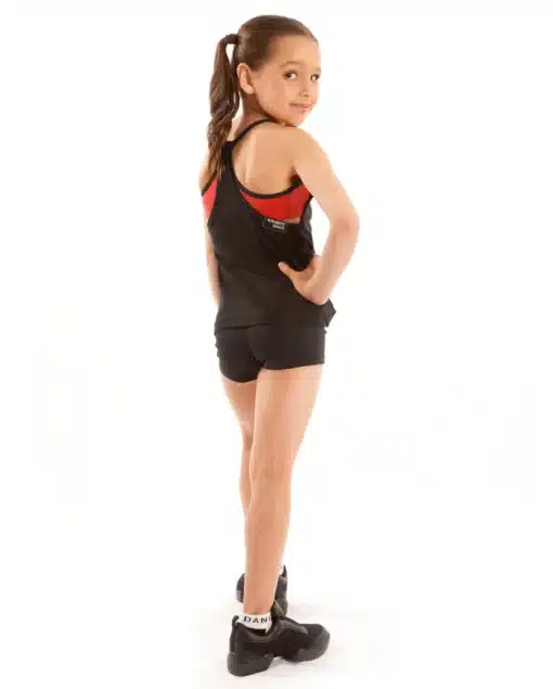 Core Overlay Singlet - Red/Black - CHILD - Image 2
