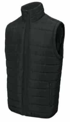 Puffer Vest - Black - ADULT