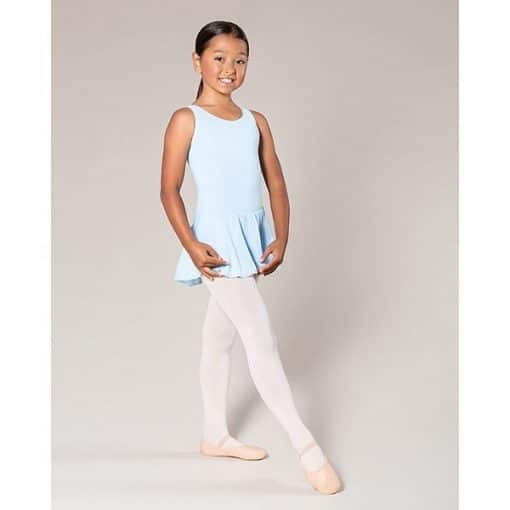 Emery Leotard with Skirt - Baby Blue - Image 3