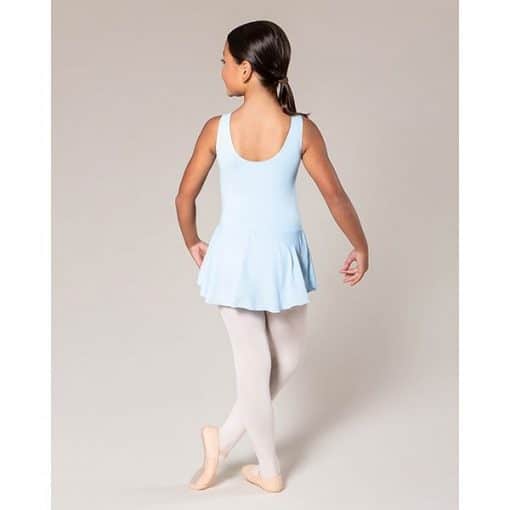 Emery Leotard with Skirt - Baby Blue - Image 4
