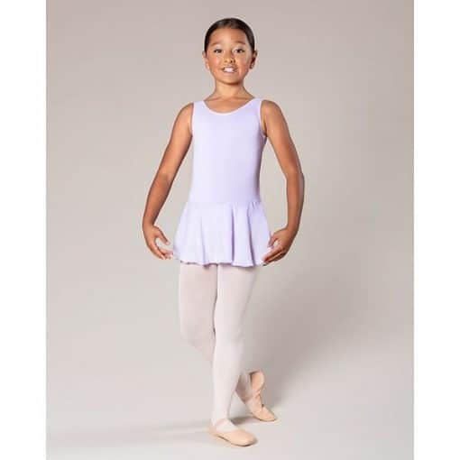 Emery Leotard with Skirt - Purple - Image 3