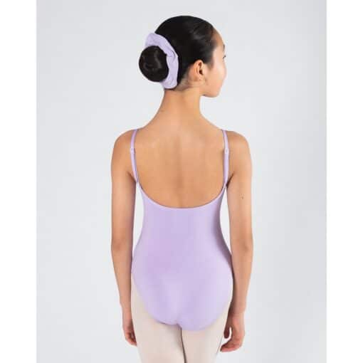 Harmony Pleat Leotard - Lilac - CHILD - Image 8