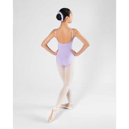 Harmony Pleat Leotard - Lilac - CHILD - Image 6