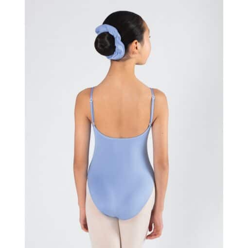 Harmony Pleat Leotard - Powder Blue - CHILD - Image 4