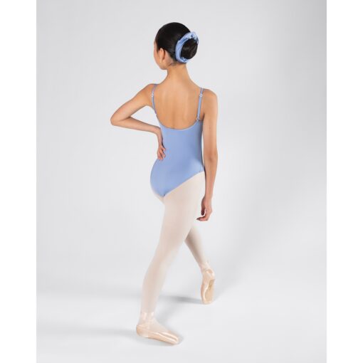 Harmony Pleat Leotard - Powder Blue - CHILD - Image 7
