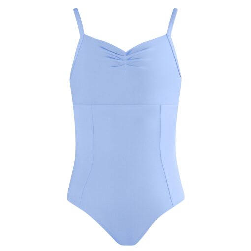 Harmony Pleat Leotard - Powder Blue - CHILD