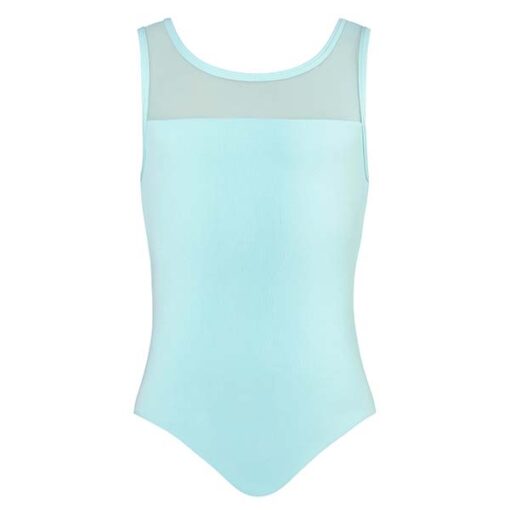 Lisa Mesh Leotard - Mint - CHILD