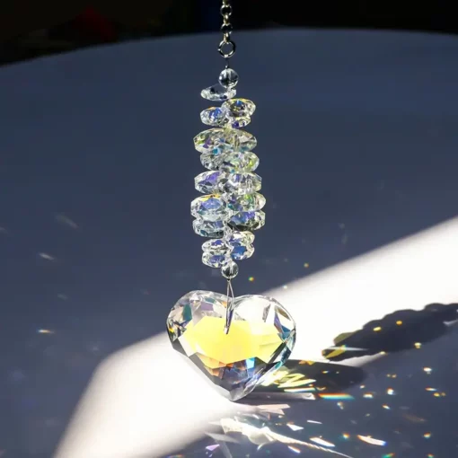 Crystal Heart Hanger