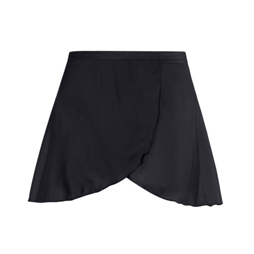 Melody Wrap Skirt - Black - CHILD