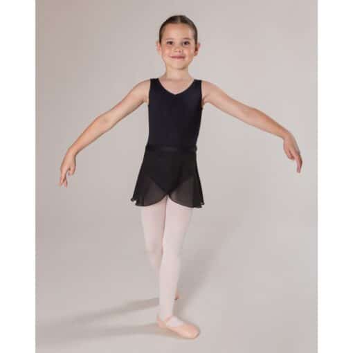Melody Wrap Skirt - Black - CHILD - Image 3