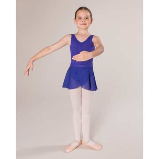 Melody Wrap Skirt - Deep Purple - CHILD - Image 3