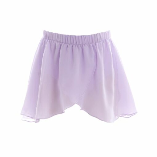 Mock Elastic Wrap Skirt-Mauve