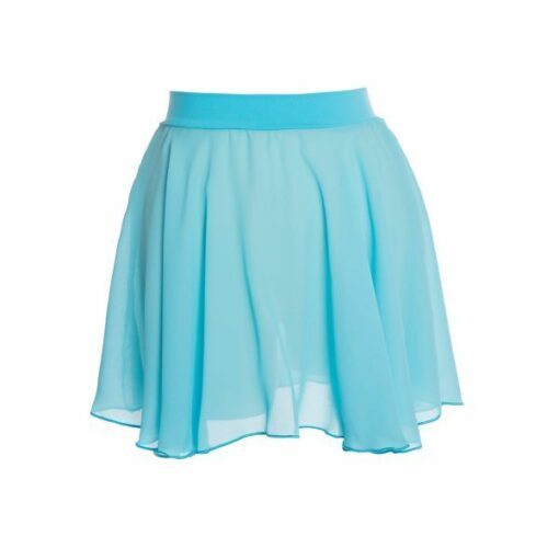 Emily Georgette Skirt - Turquoise - CHILD