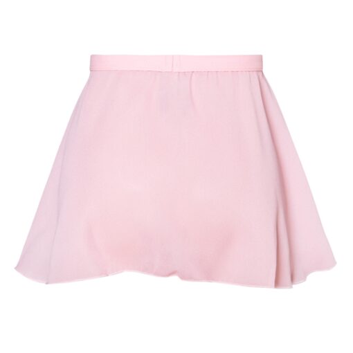 Audrey Mock Wrap Skirt - Ballet Pink - CHILD - Image 2