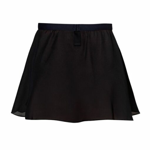 Audrey Mock Wrap Skirt - Black - CHILD - Image 2
