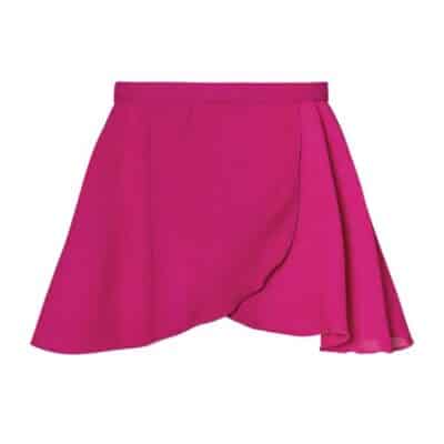 Audrey Mock Wrap Skirt - Mulberry - CHILD