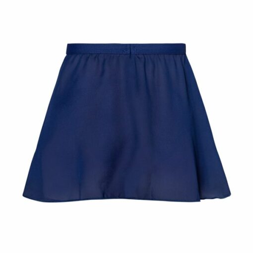 Audrey Mock Wrap Skirt - Navy - CHILD - Image 2