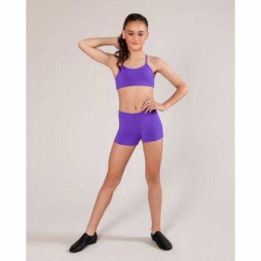 Lydia Short Party Purple - CHILD - Image 2