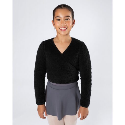Maeve Reversible Sherpa Crossover - Black - CHILD - Image 3