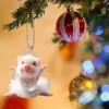 Ballerina Piggy Keyring/Charm - Image 2