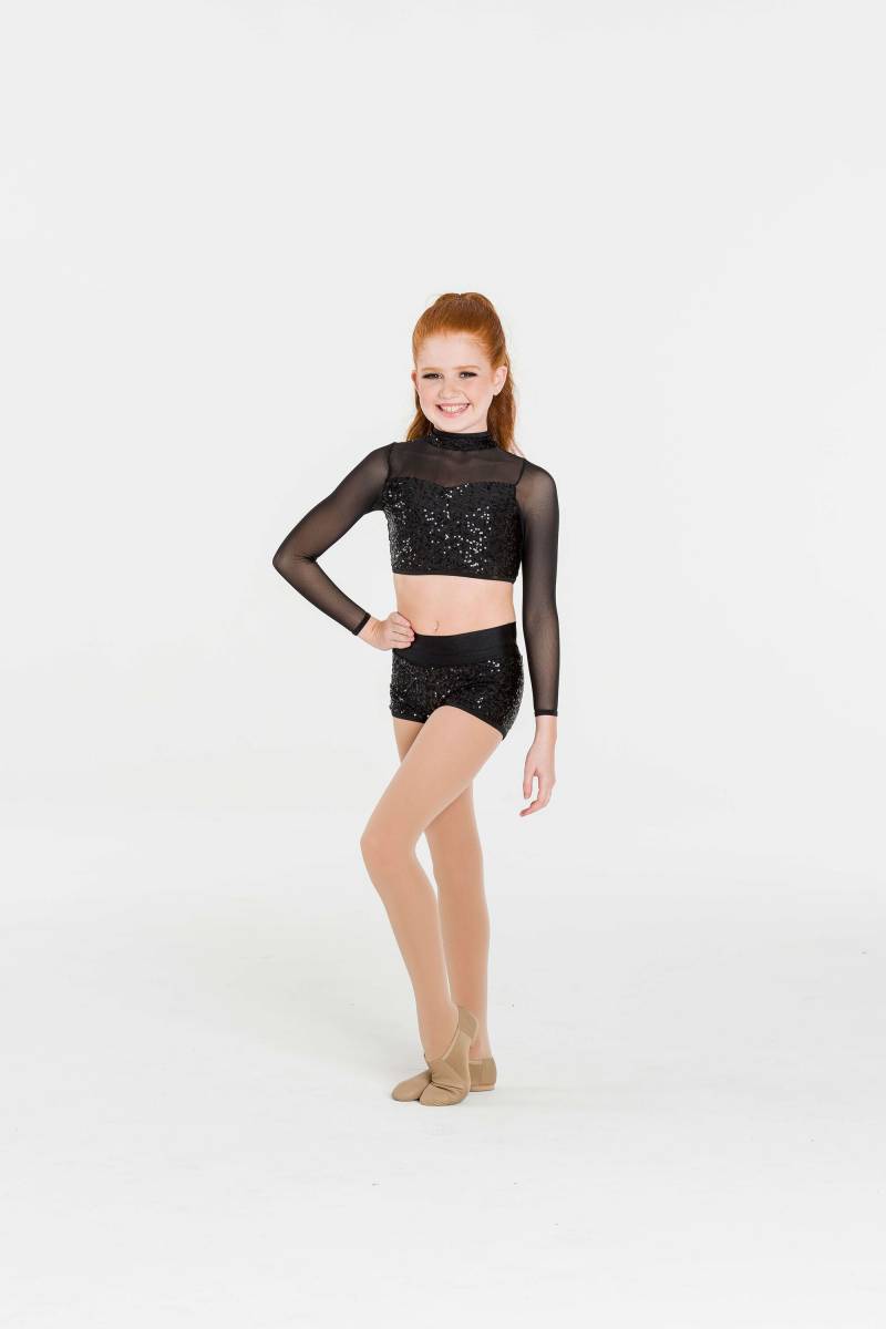 Kids hotsell sequin shorts