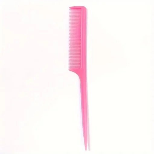Fine Tail Comb - Pink