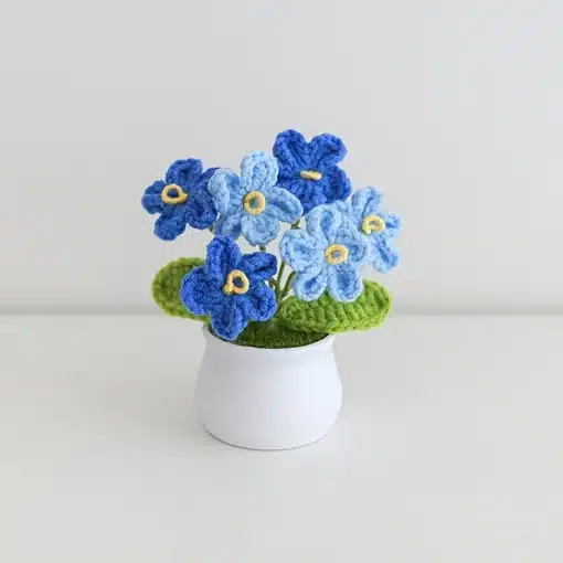 Crochet Mini Flower Pots - Image 3
