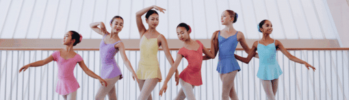 Harmony Pleat Leotard - Lilac - CHILD - Image 10