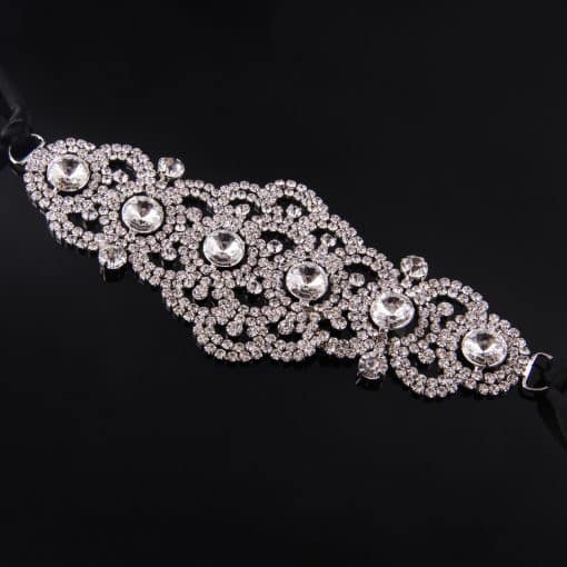 Scalloped Diamante Headband