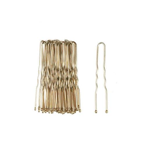 Bun Ripple Pins 5cm - BLONDE - 25pk