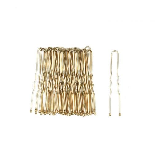 Bun Ripple Pins 5cm - BLONDE - 50pk