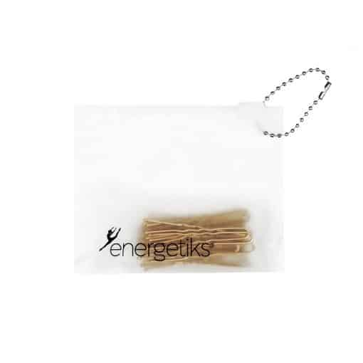 Bun Ripple Pins 5cm - LIGHT BROWN - 25pk - Image 2