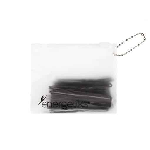 Bun Ripple Pins 6cm - BLACK - 50pk - Image 2